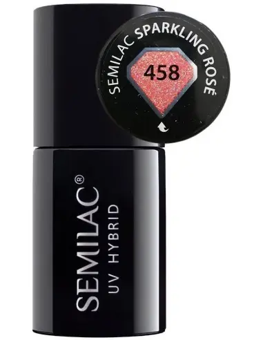 UV Hybrid 458 Sparkling Rose Semilac 7ml 13901 Semilac Semilac HyBrids €9.90 €7.98