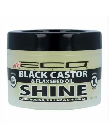 Shine Gel Black Castor Eco Style 89ml 13907 Eco Style Gel €4.90 €3.95