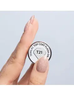 Uv Gel Polish Top No Wipe Flash On T21 Semilac 7ml 13912 Semilac Semilac HyBrids €12.50 €10.08 2