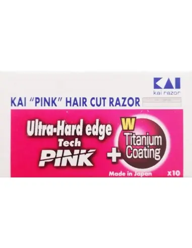 Kai Ultra-Hard Edge Tech Pink Razor Blades 7395 KAI Shavette Half Blades €7.90 €6.37