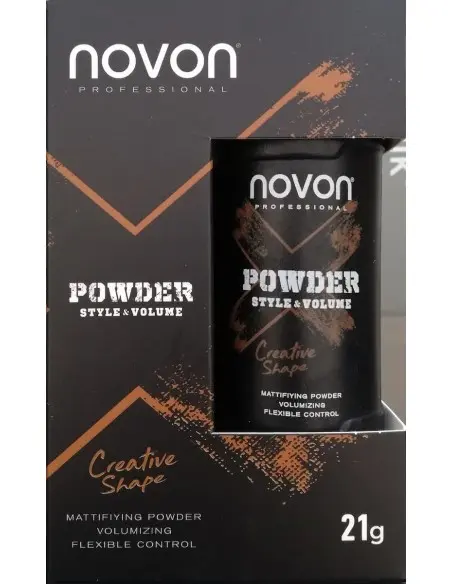 Novon Professional Style & Volume Hair Powder 21gr Disc-9634 Novon Professional Styling €12.00 product_reduction_percent€9.68