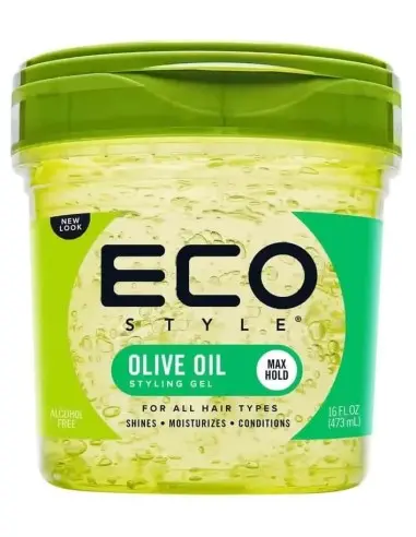 Τζελ μαλλιών με Έλαιο Ελιάς Eco Style 473ml 12956 Eco Style