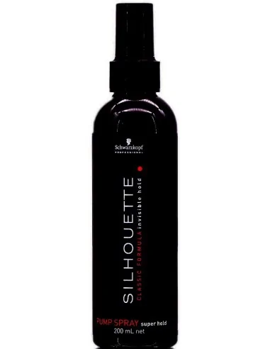 Super Hold Pump Hairspray Silhouette Schwarzkopf Professional 200ml 2510 Schwarzkopf Professional