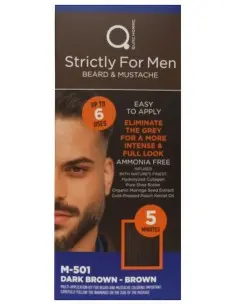 Beard Dye Strictly For Men M501 Dark Brown Qure 50ml OfSt-13991 Qure International Beard Dye €11.90 product_reduction_percent...