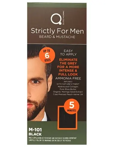 Βαφή Γενιών Strictly For Men M101 Μαύρο Qure 50ml 13992 Qure International