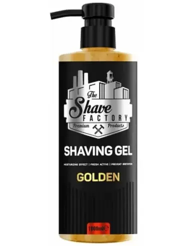 Shaving Gel Golden Shave Factory 1000ml 13993 Shave Factory Shaving Gels €9.90 €7.98