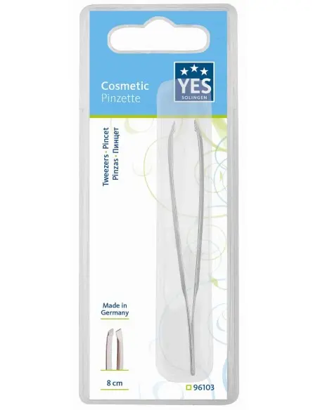 Tweezer slant 96103 YES 8cm Becker Solingen 14035 Becker Solingen Eyebrow Tweezers €3.90 €3.15