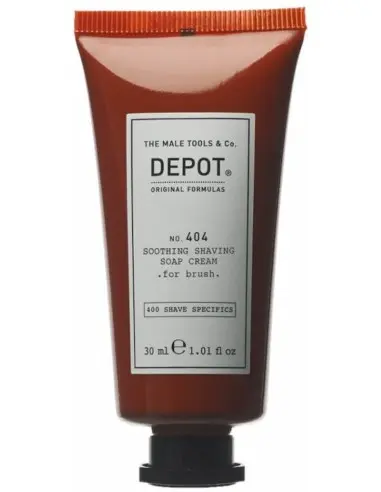 Soothing Shaving Soap Cream No404 Depot 125ml 14149 Depot - The Male Tools & Co.