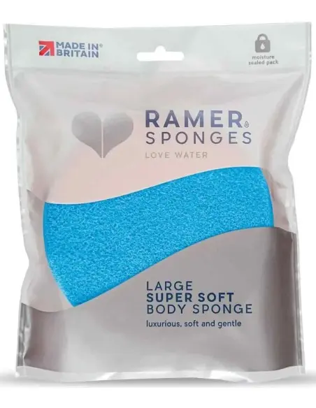 Soft Body Sponge Ramer Large Blue 14187 Ramer Sponges Bathroom Accessories €6.80 €5.48