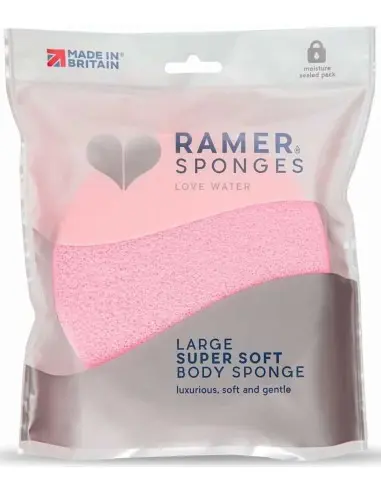 Απαλό Σφουγγάρι Σώματος Ramer Μεγάλο Ροζ 14889 Ramer Sponges