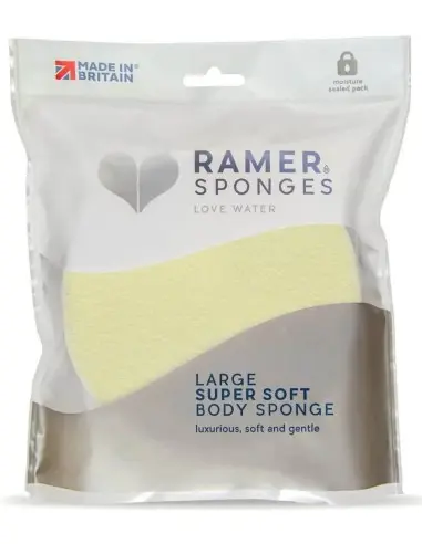 Soft Body Sponge Ramer Large Yellow 14190 Ramer Sponges Bath Accessories €6.80 €5.48