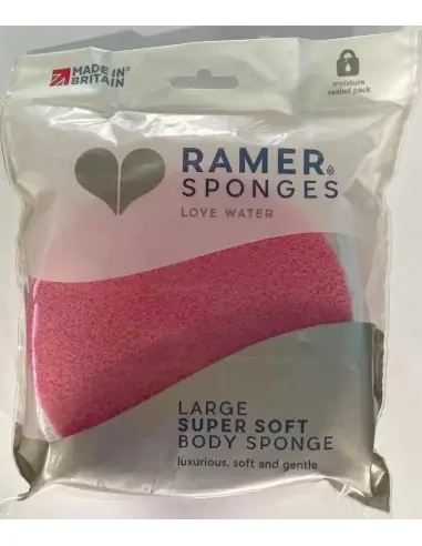 Soft Body Sponge Ramer Large Fuchsia 14191 Ramer Sponges Bath Accessories €6.80 €5.48