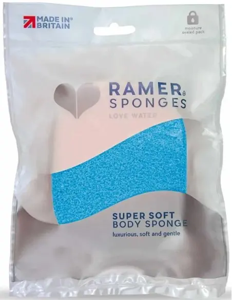 Απαλό Σφουγγάρι Σώματος Ramer Μικρό Μπλε 14214 Ramer Sponges