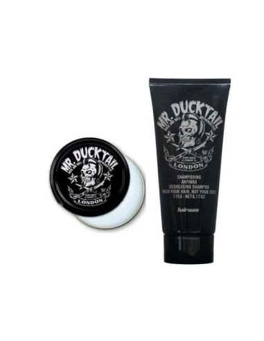 Mr. Ducktail Pomade Small 40 gr & Shampoo 175gr Disc-1917 Mr. Ducktail