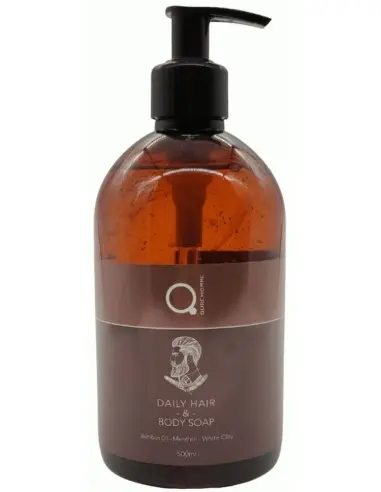 Daily Hair & Body Soap Qure 500ml 14254 Qure International Soap €14.90 €12.02