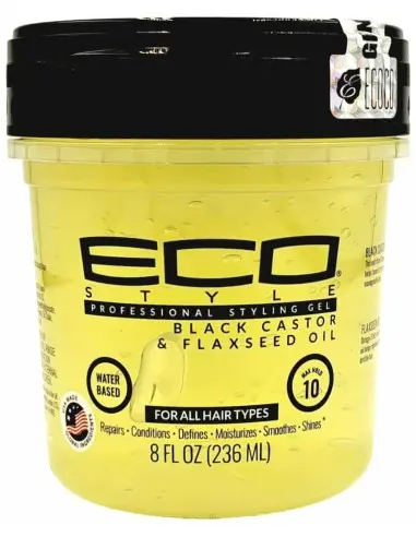 Black Castor Oil Eco Style 236ml 14271 Eco Style Gel €7.00 €5.64