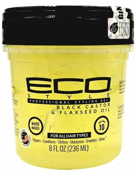 Μαύρο Καστορέλαιο Eco Style 236ml 14271 Eco Style