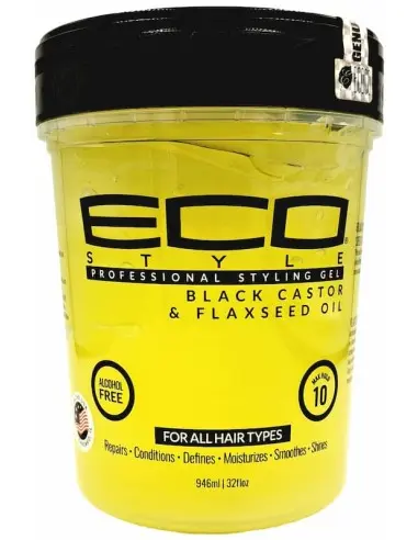 Black Castor Oil Eco Style 946ml 14275 Eco Style Gel €15.90 €12.82