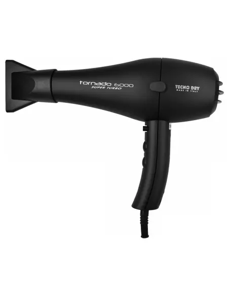 Tecno Dry Hair Dryer Tornado Black 6000 Line 2500w Base-ZA-14313 Tecno Dry Professional Hair Dryers €79.90 €64.44