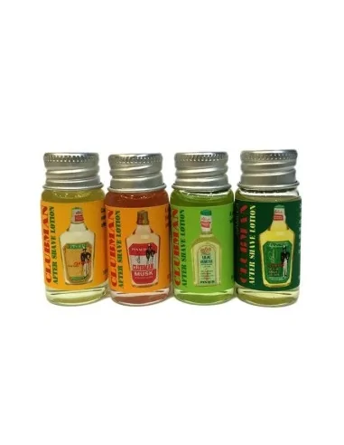 Clubman After Shave Sample Pack 4x10ml Disc-2042 ClubMan