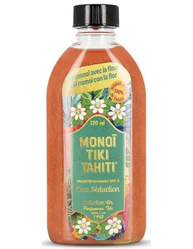 Monoi Tiki Tahiti Coco Seduction SPF3 120ml 14326 Monoi Tiki Tahiti Summer Hair Products €14.50 €11.69