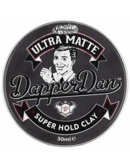 Ultra Matte Clay Super Hold Dapper Dan 50ml Base-14339 Dapper Dan Strong Clay €8.30 €6.69