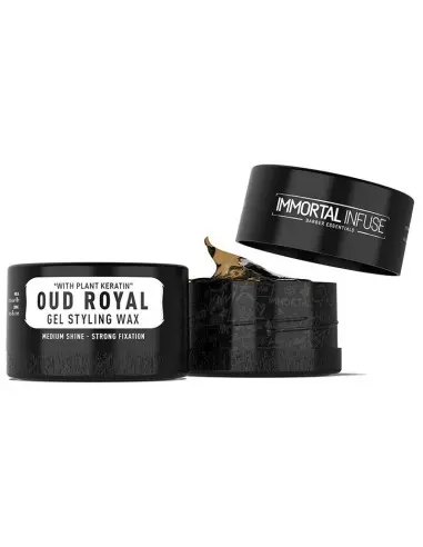 Gel Styling Wax Oud Royal Immortal Infuse 150ml 14341 Immortal NYC Wax Gel €9.90 -10%€7.98