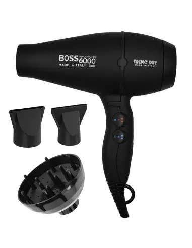 Tecno Dry Hair Dryer Boss 6000 Ultra Ionic Line 2500w OfSt-14360 Tecno Dry Hair Dryers €89.90 €72.50