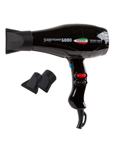 Tecno Dry Hair Dryer SuperPower 6000 Black 2500w 14312 Tecno Dry Hair Dryers €79.90 €64.44