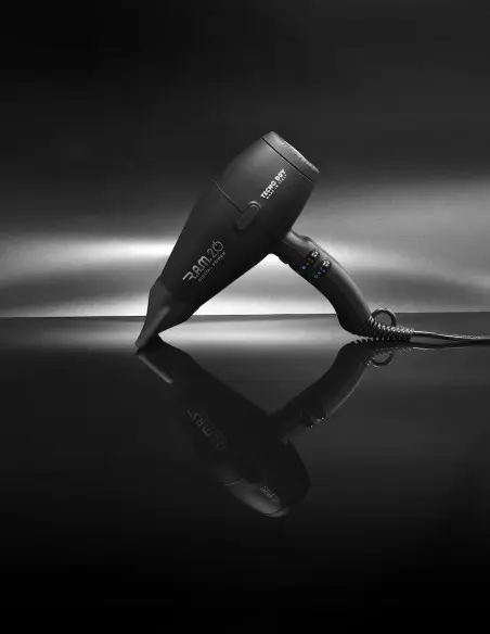 Tecno Dry Hair Dryer Ram 2.0 Black Brushless Line 2500w Base-ZA-14321 Tecno Dry Professional Hair Dryers €139.90 €112.82