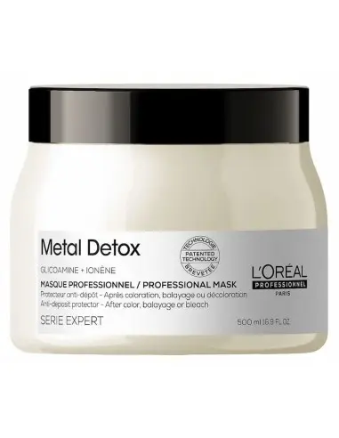 Μάσκα μαλλιών Metal Detox Serie Expert L'Oreal Professionnel 500ml OfSt-14385 L'Oréal Professionnel
