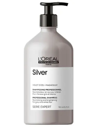 Hair Shampoo Silver L'oreal Professionnel 750ml Disc-14387 L'Oréal Professionnel Colored €30.90 -5%€24.92