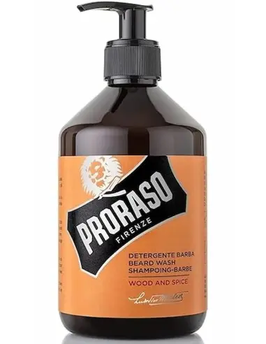 Beard Shampoo Wood And Spice Proraso 300ml 14390 Proraso Beard Shampoo €25.90 -5%€20.89