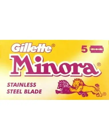 Λεπίδες Ξυρίσματος Stainless Steel Gillette Minora Pack Of 5 14396 Gillette