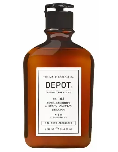 Shampoo Anti Dandruff-Sebum Control No102 Depot 250ml 14403 Depot - The Male Tools & Co. Dandruff €19.90 product_reduction_pe...