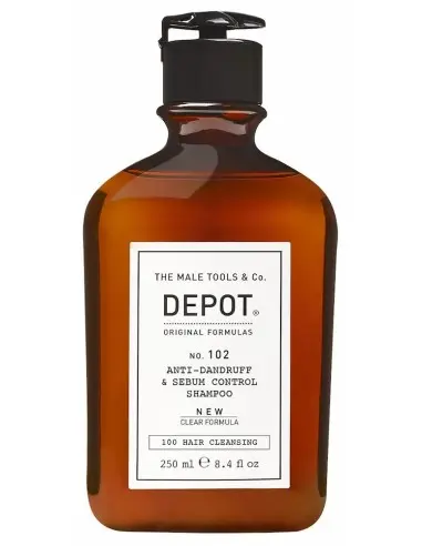 Shampoo Anti Dandruff & Sebum Control Depot NO.102 14403 Depot - The Male Tools & Co. Dandruff €19.90 -10%€16.05