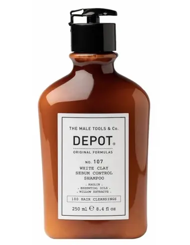 Σαμπουάν Κατά της Λιπαρότητας No107 Depot 250ml 14404 Depot - The Male Tools & Co.