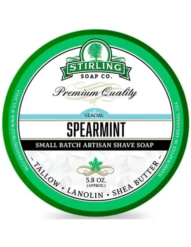 Σαπούνι Ξυρίσματος Glacial Spearmint Stirling 170ml 14421 Stirling