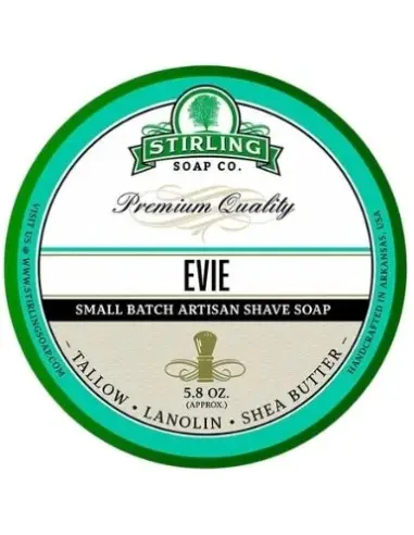 Shaving Soap Evie Stirling 170ml 14430 Stirling Artisan Shaving Soap €19.00 €15.32