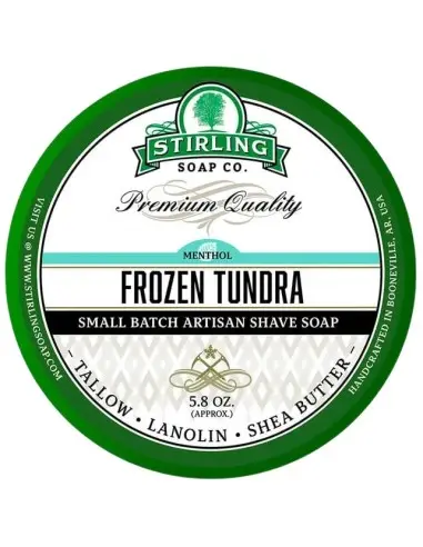 Shaving Soap Frozen Tundra Stirling 170ml 14433 Stirling Artisan Shaving Soap €19.00 €15.32