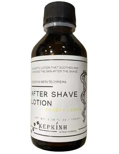 Aftershave Λοσιόν Μετά το Ξύρισμα Frosty Lemon KERKINH 100ml 14473 KERKINH