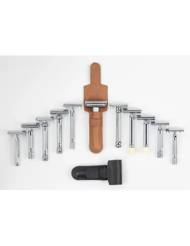 Merkur Straight Leather Razor Case Black 5142 Merkur