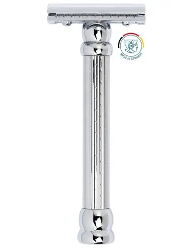 Ξυριστική Μηχανή Ασφαλείας Κλειστού Τύπου Τριών Τεμαχίων Merkur 47c Chrome 5140 Merkur