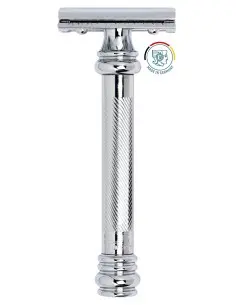 Ξυριστική Μηχανή Ασφαλείας Κλειστού Τύπου Δύο Τεμαχίων Merkur 38c Chrome 3778 Merkur