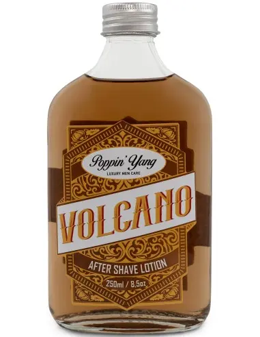 After Shave Lotion Volcano Poppin Yang Glass 250ml 12414 Popping Yang