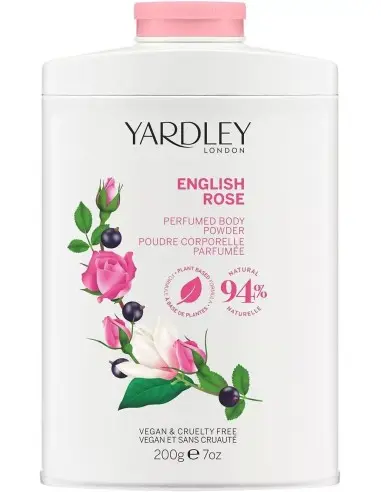 Yardley London English Rose Perfumed Body Powder 200gr 3054 Yardley London Talc €7.90 €6.37