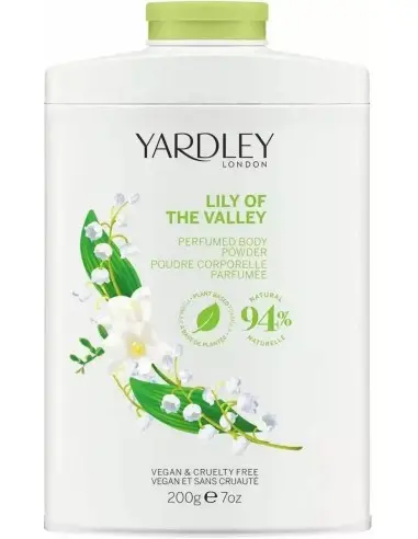 Yardley London Lily Of The Valley Perfumed Body Powder 200gr 3058 Yardley London