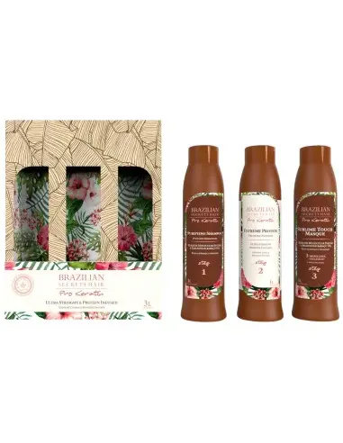 Pro Keratin Extreme Protein Kit Brazilian Secret Hair 440ml 9579 Brazilian Secrets Hair Keratin Treatment €49.90 €40.24