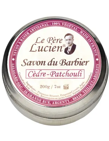 Shaving Soap Cedar - Patchouli Le Pere Lucien 200gr 2366 Le pere Lucien Shaving Soaps €28.50 €22.99