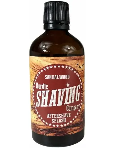 After Shave Splash Sandalwood Nordic Shaving Company 100ml 14536 Nordic Shaving Company